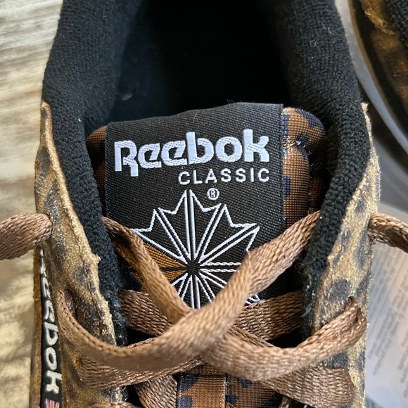Reebok Club C Double Revenge Leopard Print Shoes Woman Size 7 (FW7952). NWT. - Picture 4 of 11